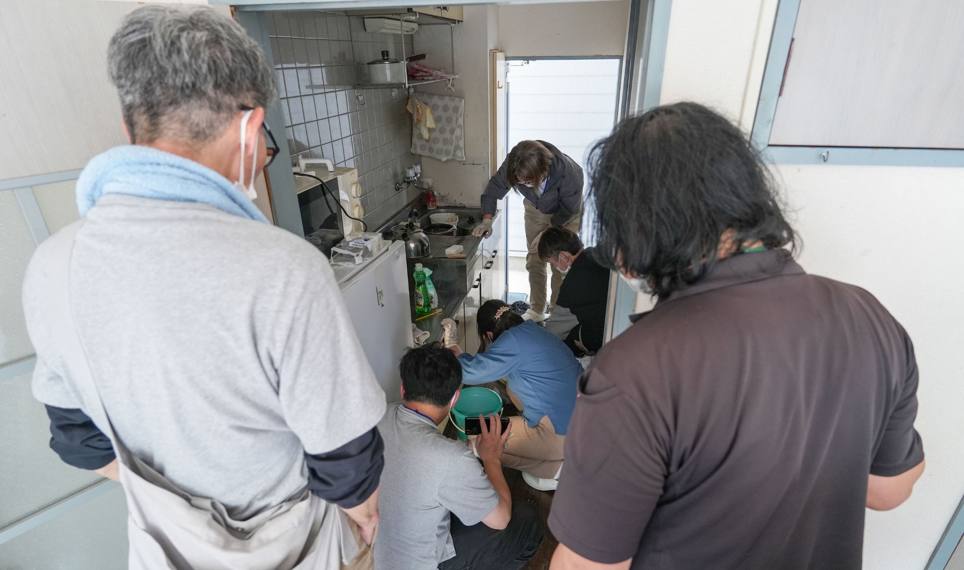清掃方法についての研修を行いました