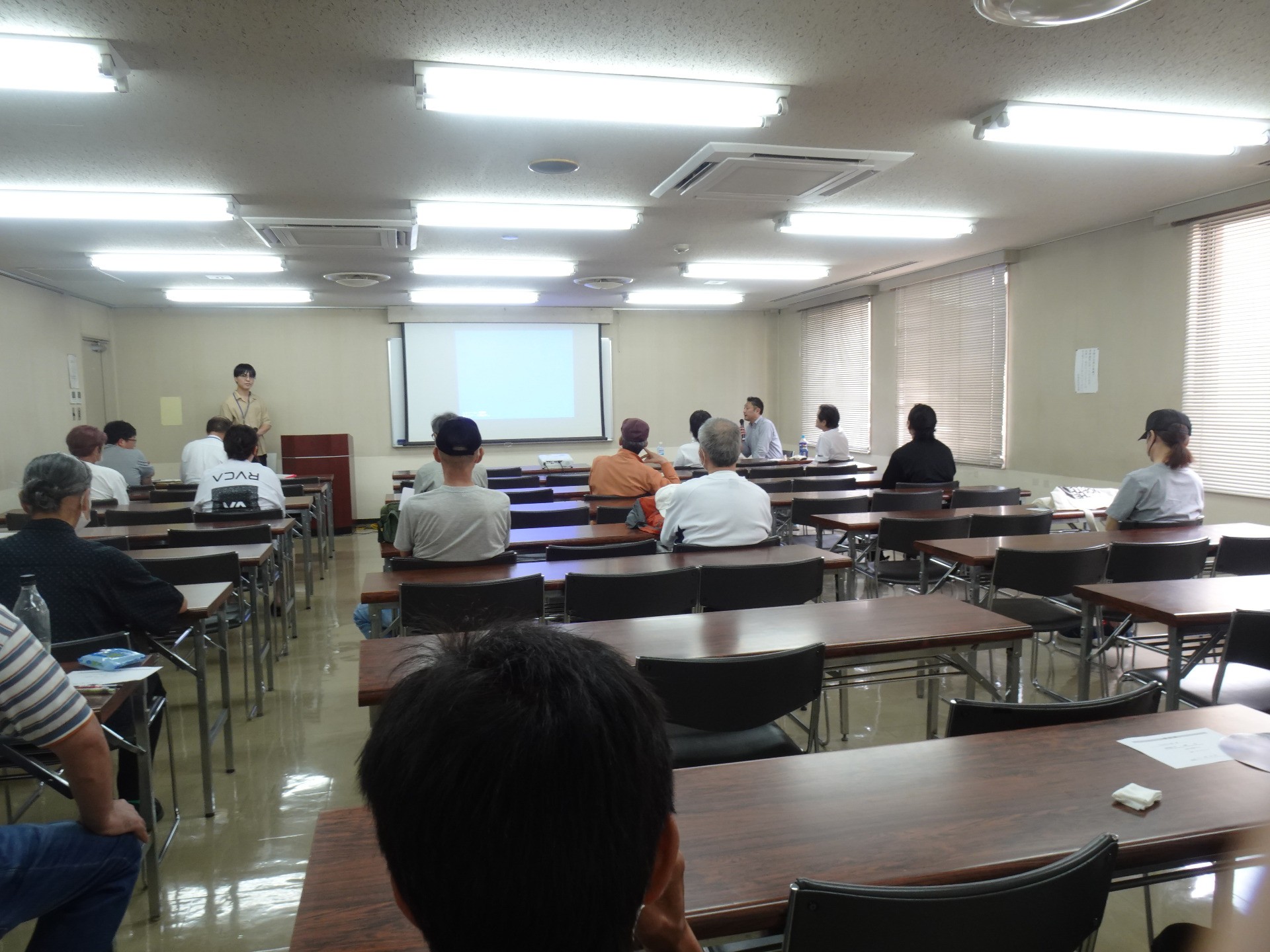 入居者へ居住サポート住宅について説明会を行いました。