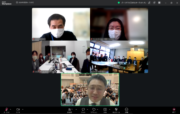 入社式を行いました