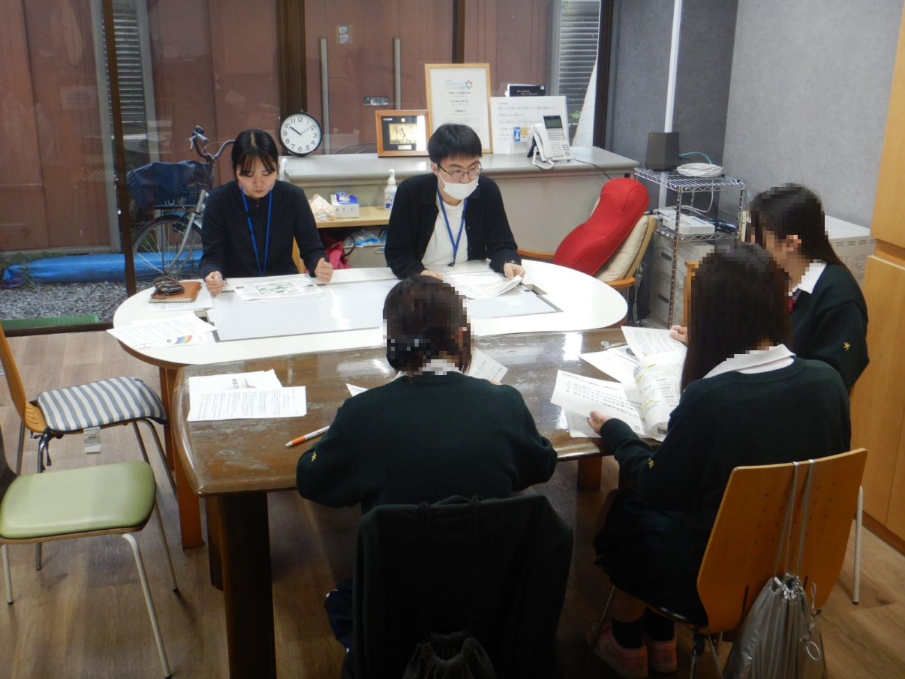 仙台育英学園高校の生徒さんがフィールドワークで来所されました！